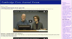 Desktop Screenshot of cambridgecivic.com